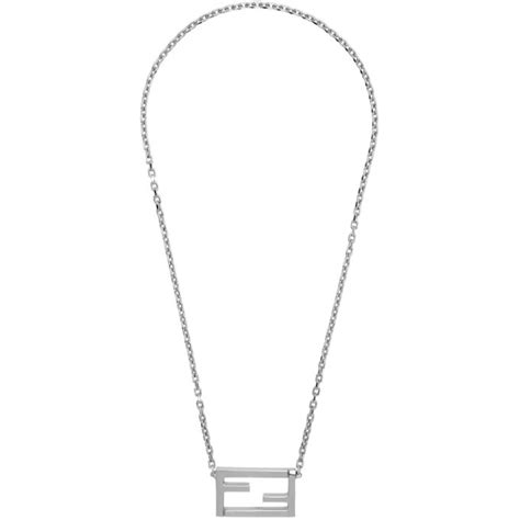 fendi necklace silver|fendi forever necklace.